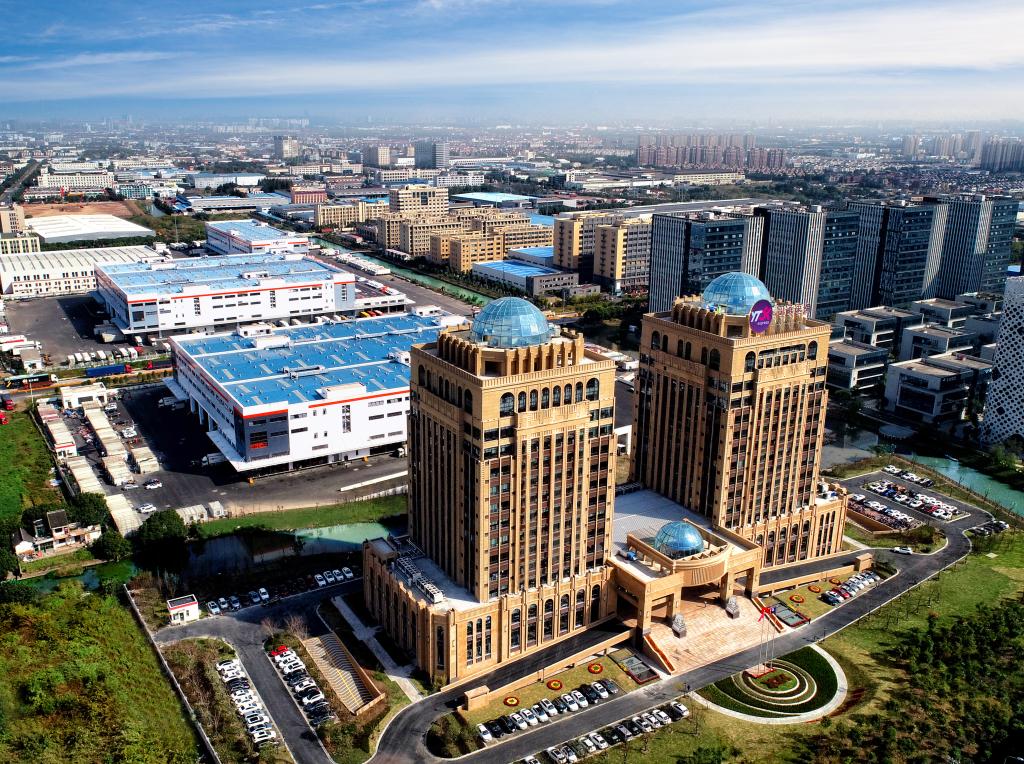 图为位于上海华新的虹桥数字物流装备港。(受访者供图) .jpg 图为位于上海华新的虹桥数字物流装备港。(受访者供图) .jpg