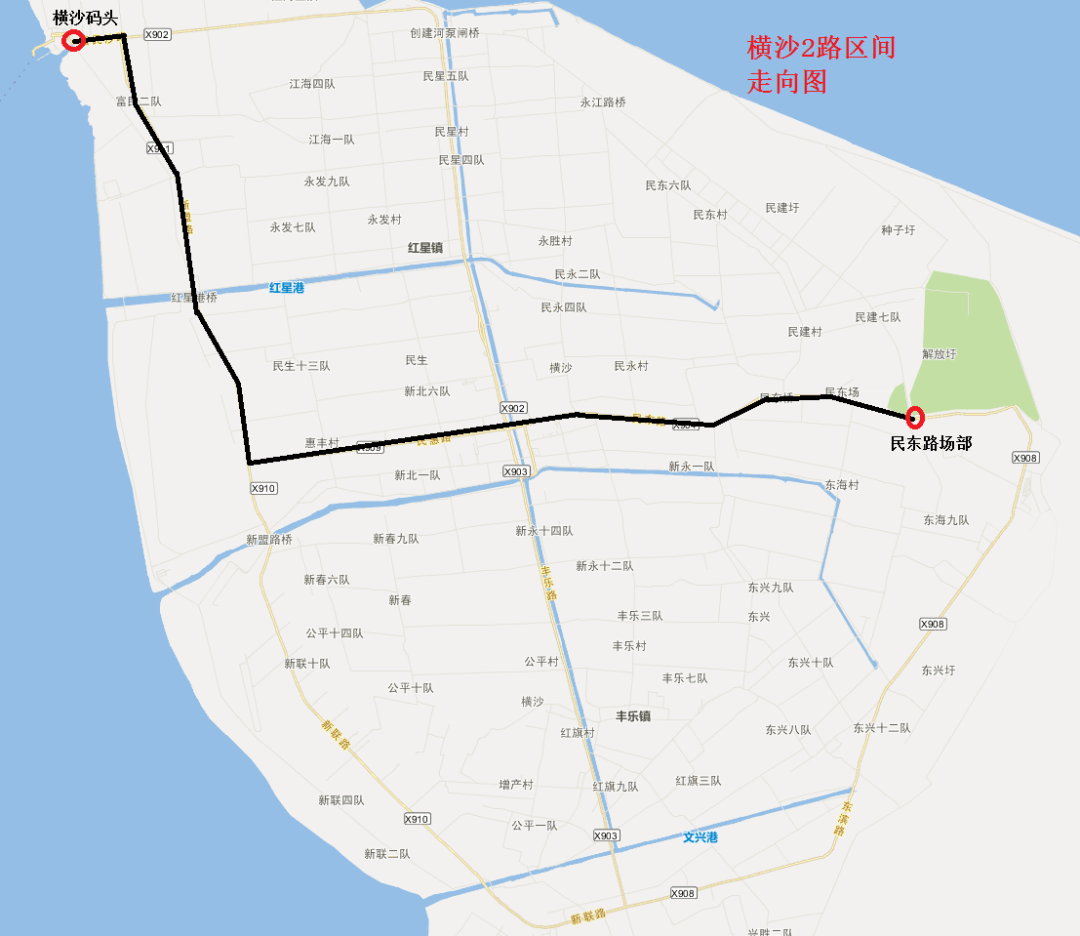 至民东路场部,民东路场部站临时向西移至民东路东海二路路口西100米处